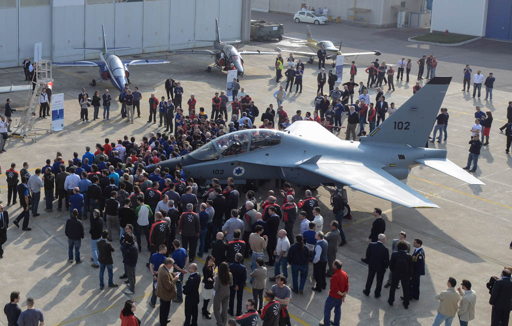 Primer Alenia Aermacchi M-346 para Israel.