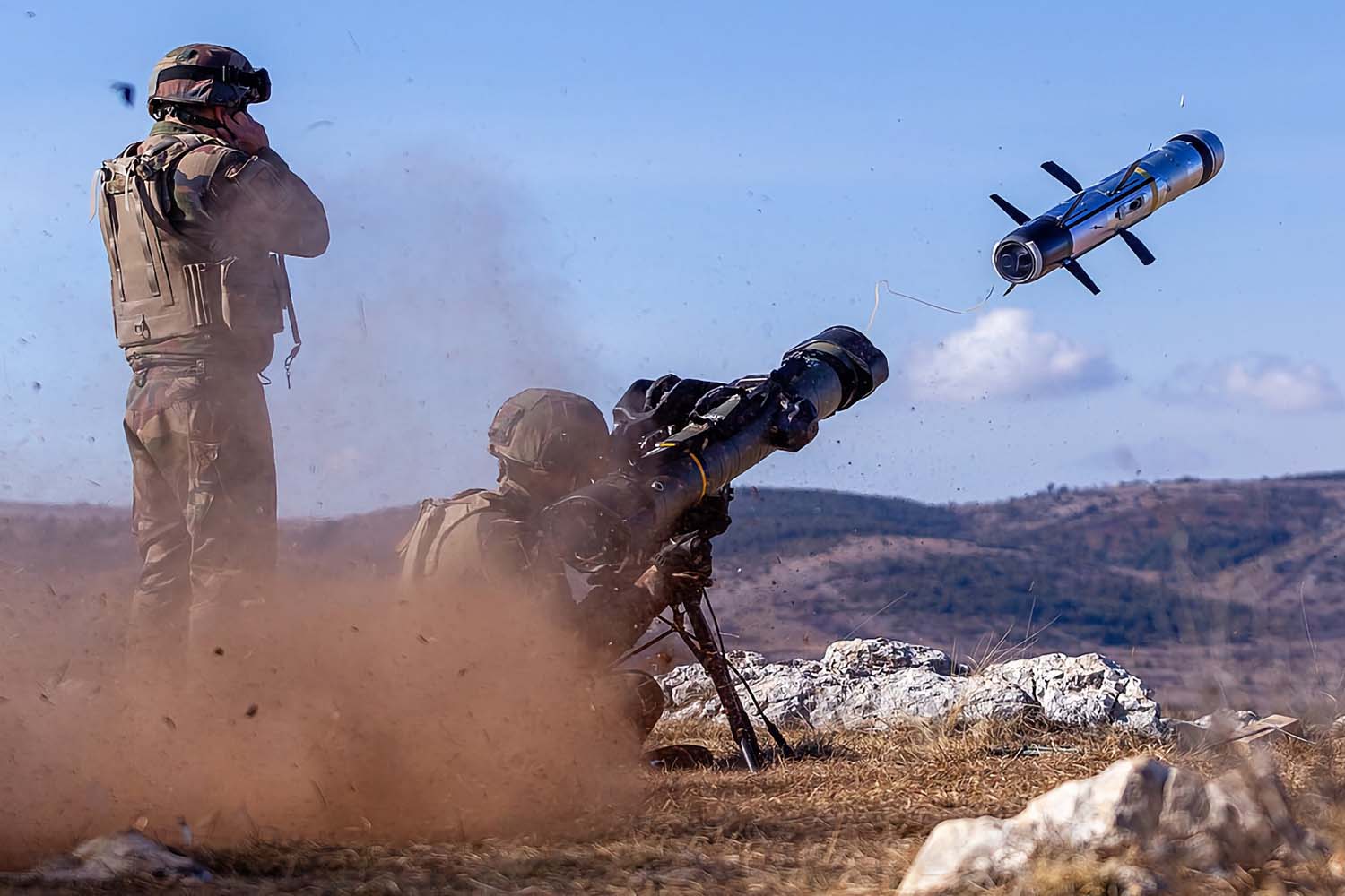 Lanzamiento de un Akeron MP.