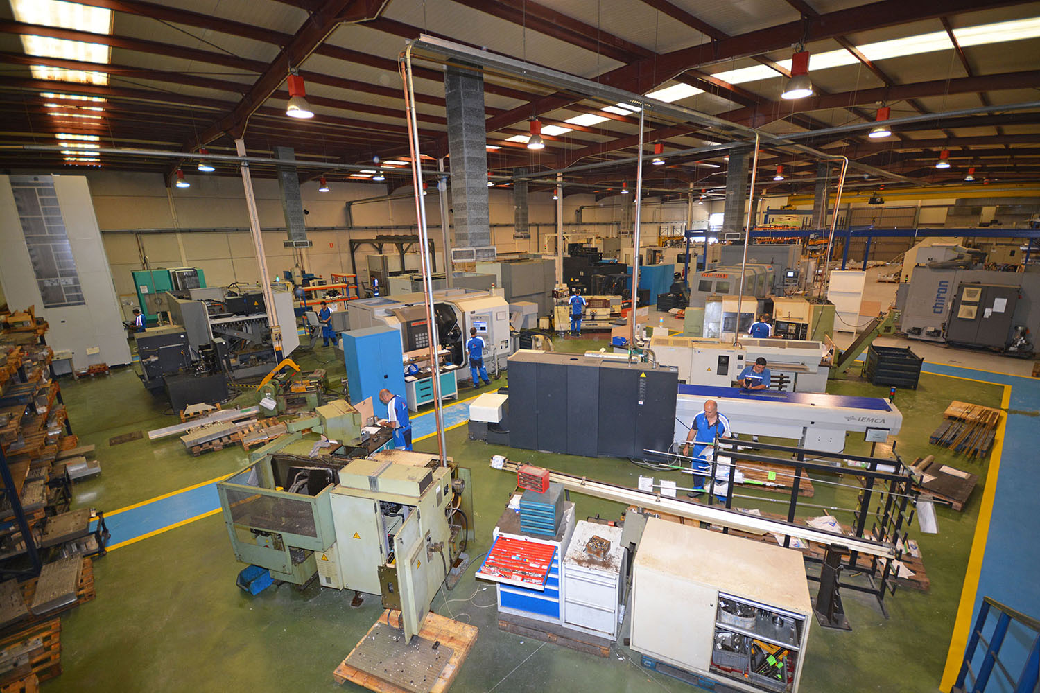 Instalaciones de Meupe, una de las empresas quye forman UMI Aeronáutica.