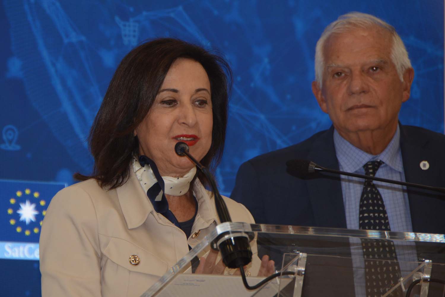 MArgarita Robles y Josep Borrel.