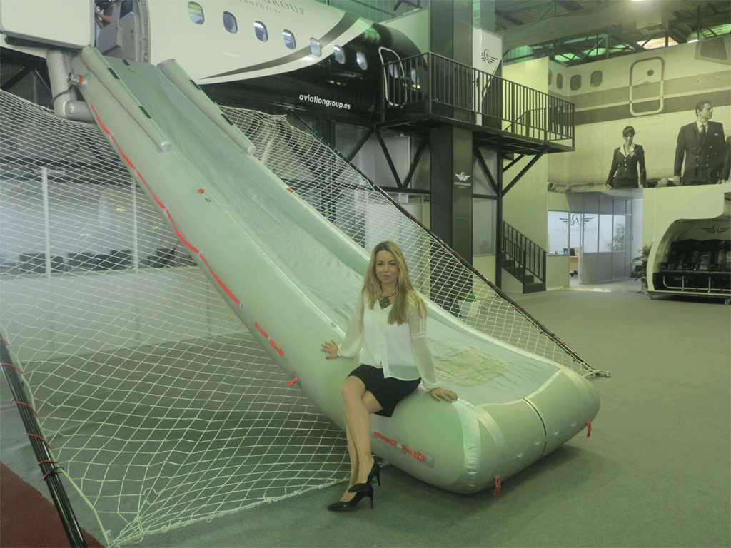 La directora de formación de Aviation Group, María Martínez.