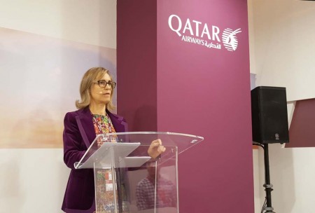 Marimar Laveda durante su presentación en Fitur 2017.