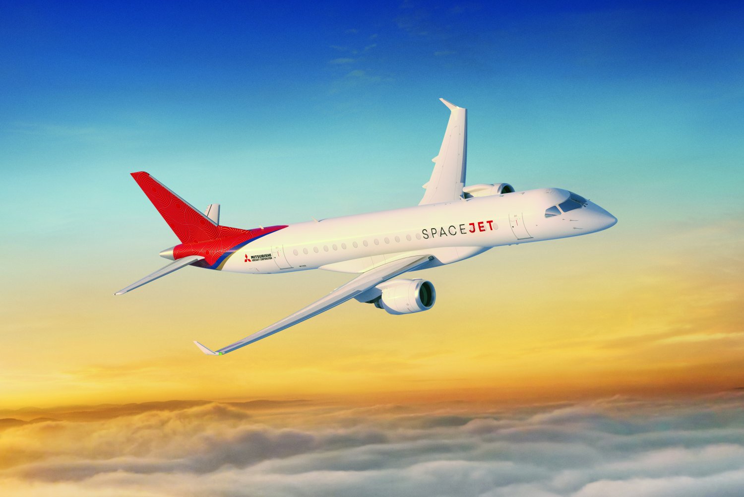 El Mitsubishi MRJ es ehora el SpaceJet, y sus entregas comenzarán en 2020.