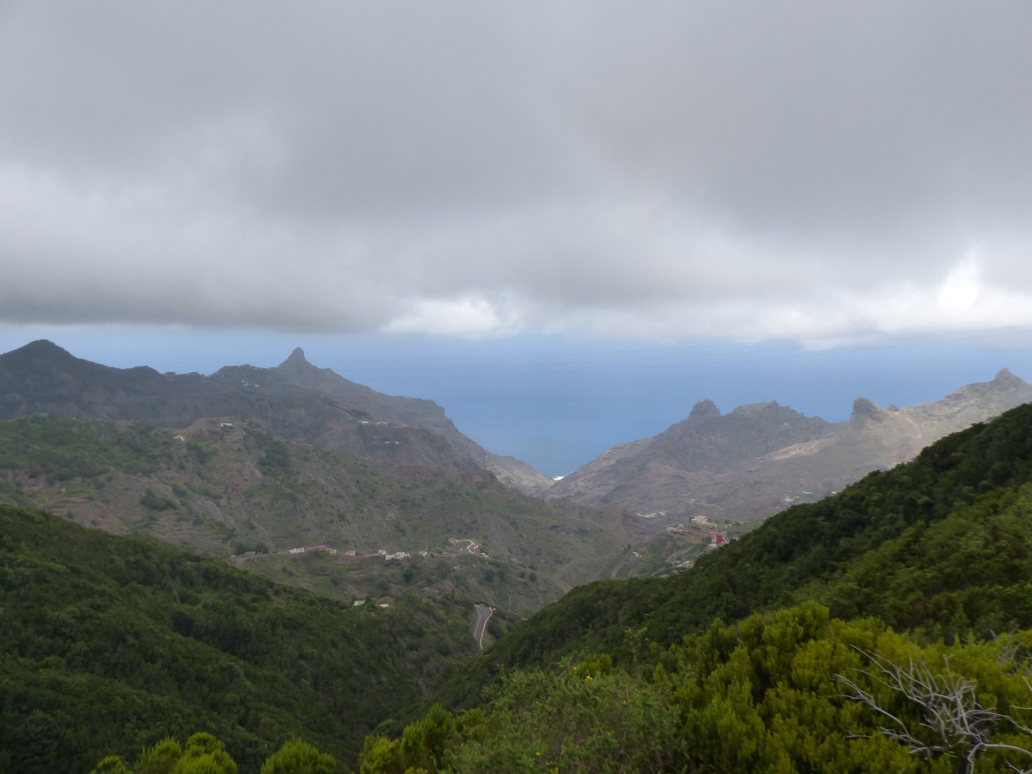 Las montañas de Anaga en Tenerife.