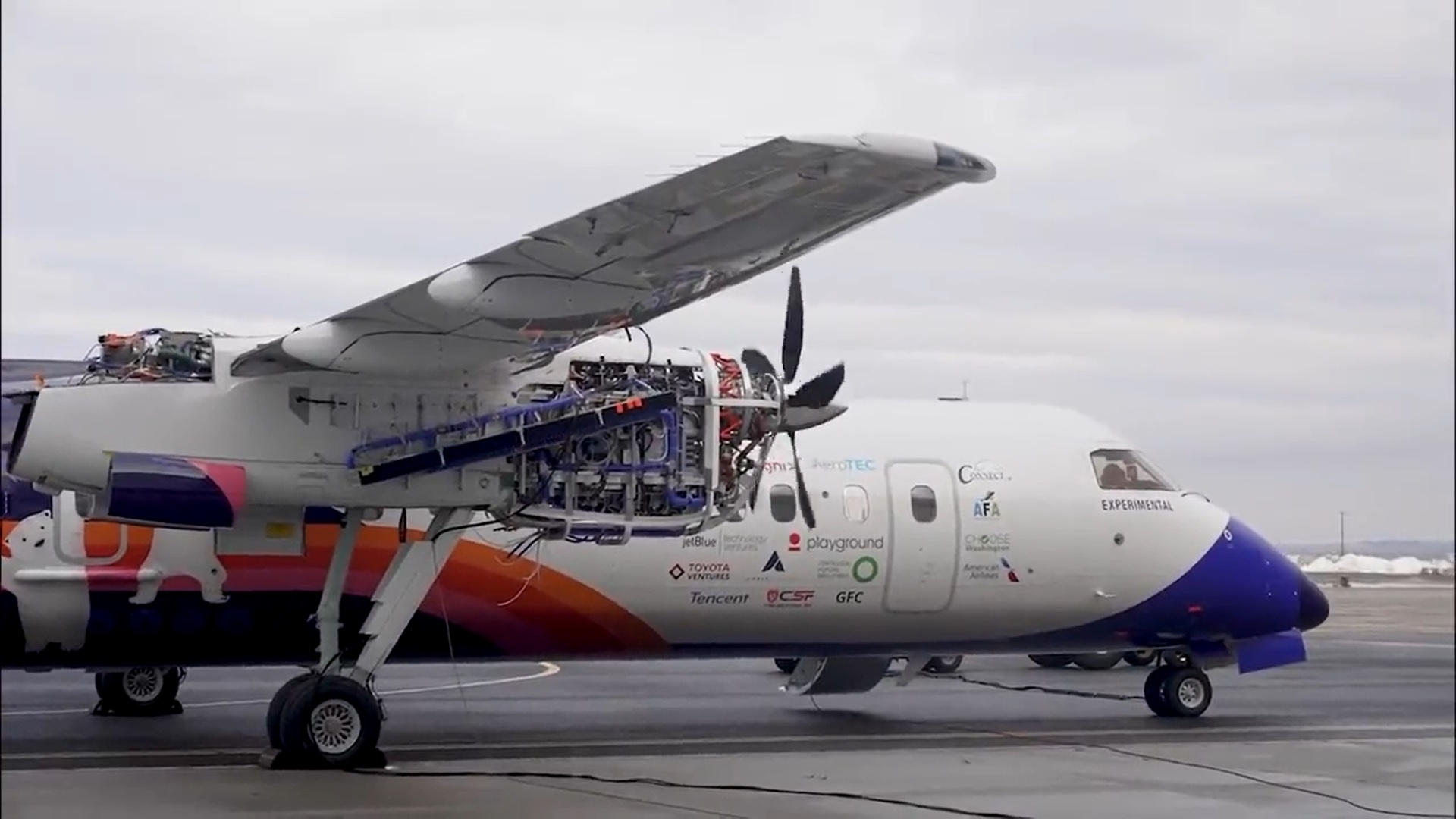 Trabajos de modificación de un motor para usar hidrógeno como combustible.