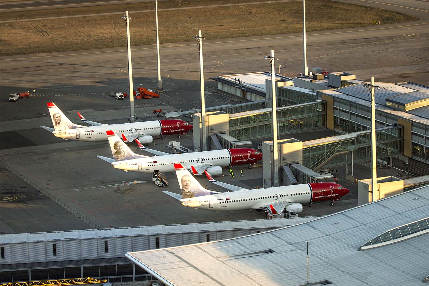 Aviones Boeing 737 -800 de Norwegian.
