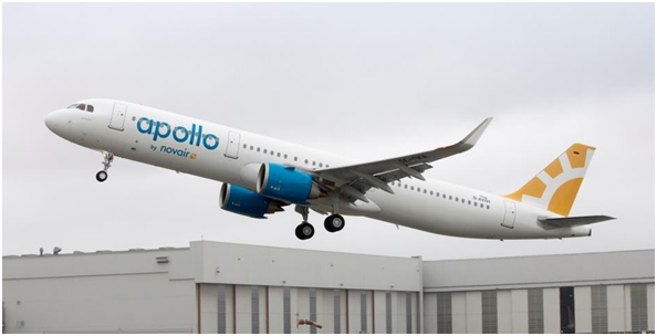 Novair cuenta actualmente con un A320 en su flota además de este A321neo.