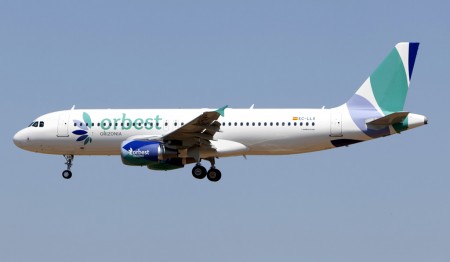 Airbus A320 de Orbest