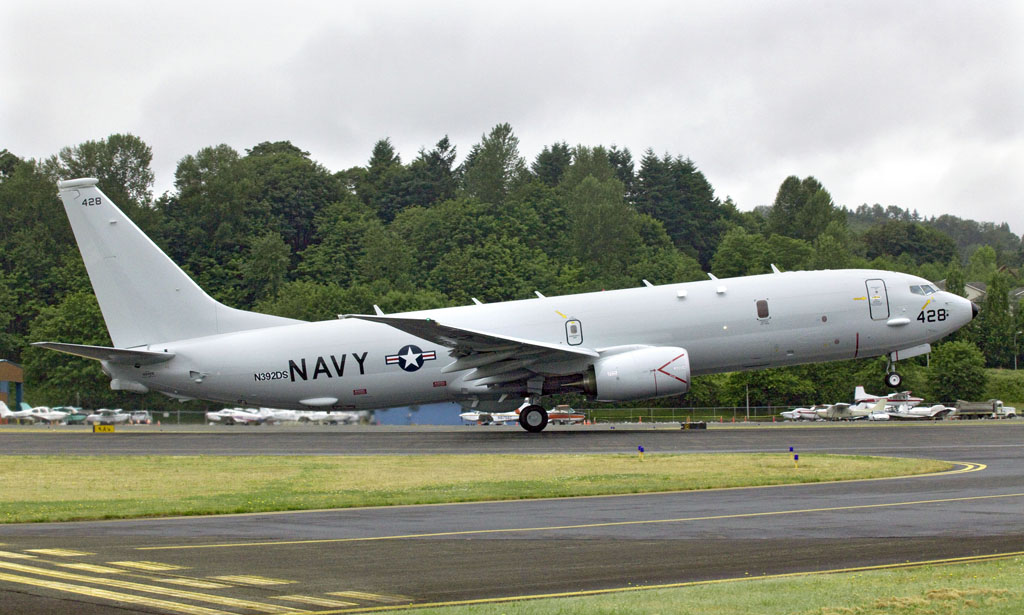 Primer vuelo del P-8 Poseidon de serie