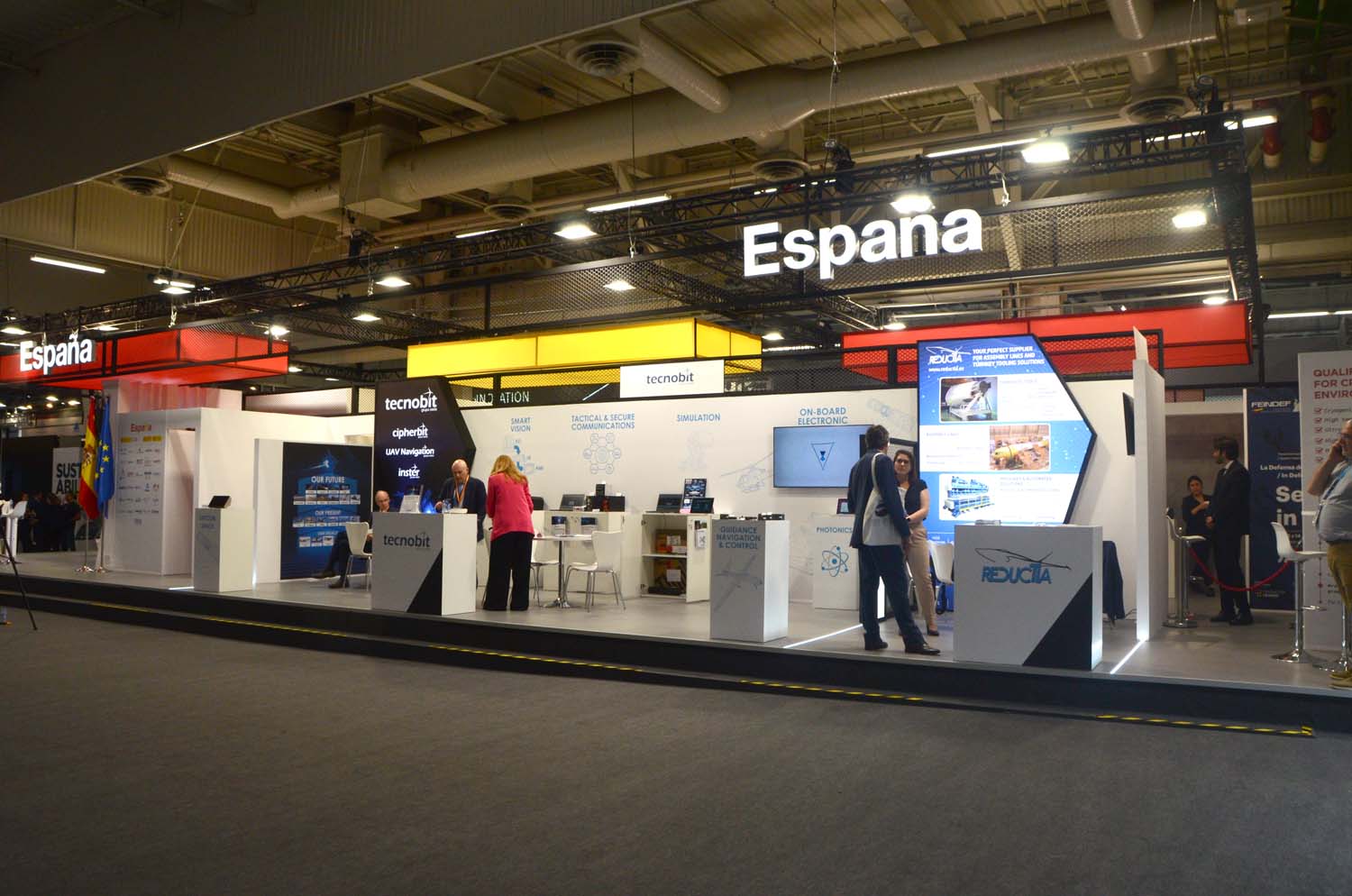 Pabellón de España en Le Bourget 2023