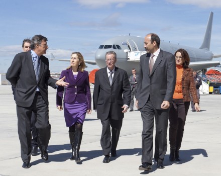 La ministra de Fomento en Getafe