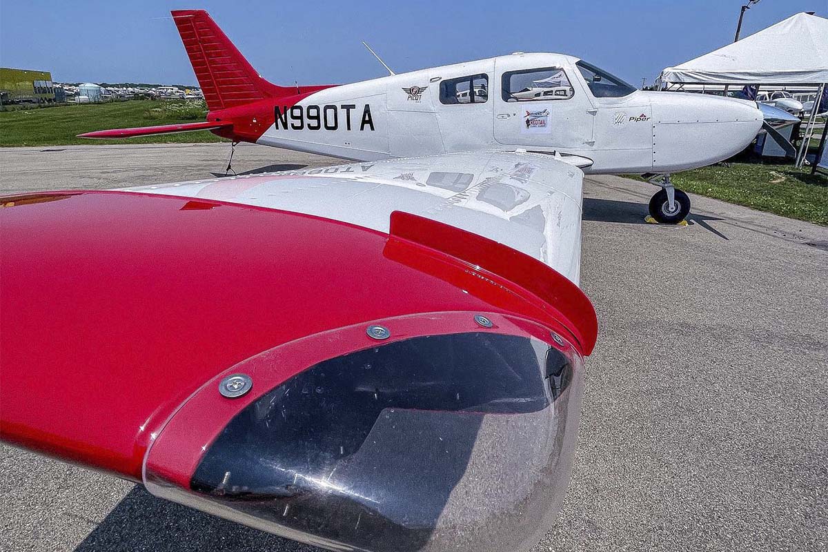 Uno de los primeros Piper Pilot 100i entregados en EE.UU.