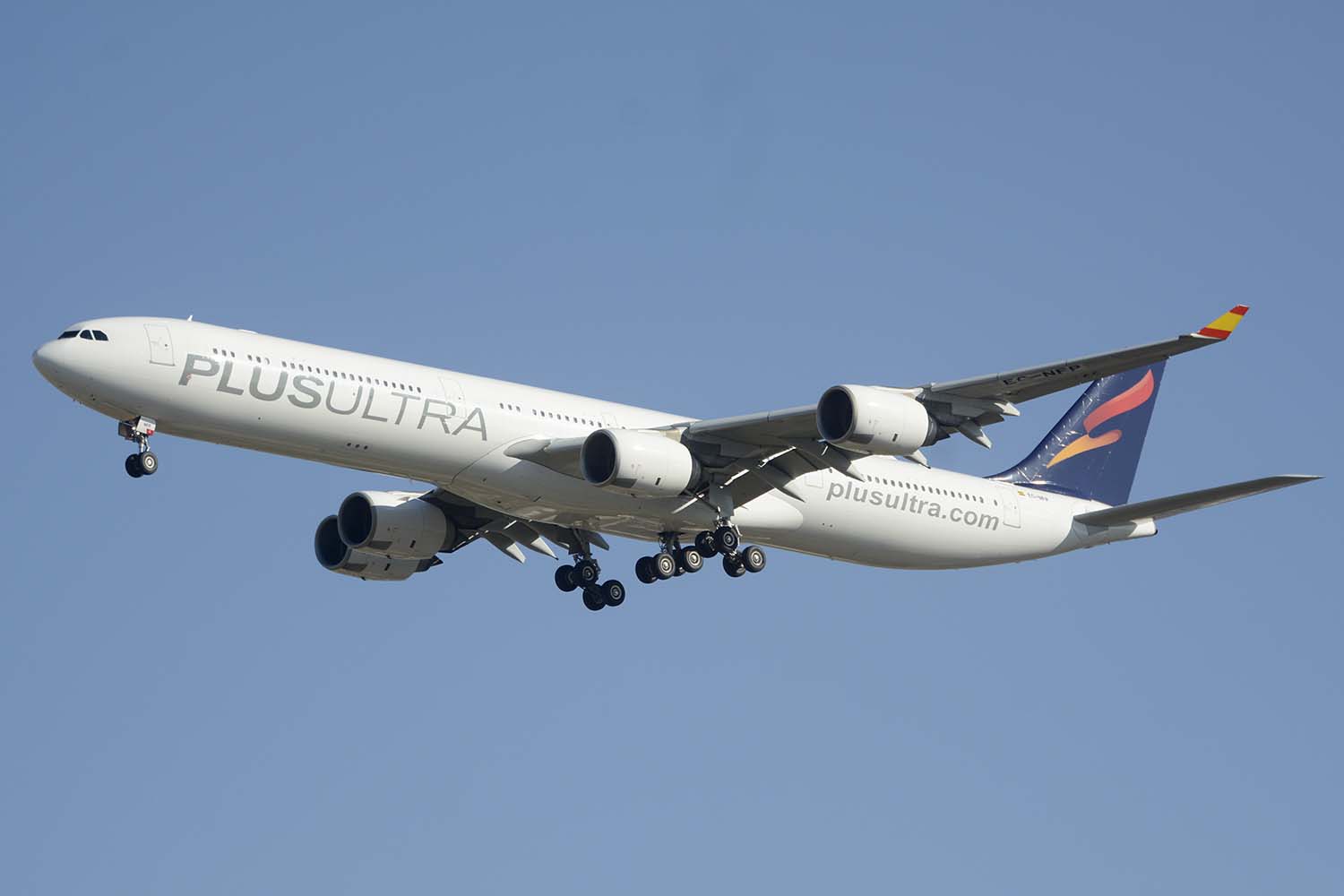 Airbus A340 de Plus Ultra.