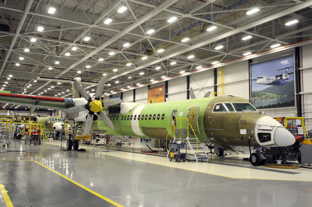 El Q400 se monta en Toronto