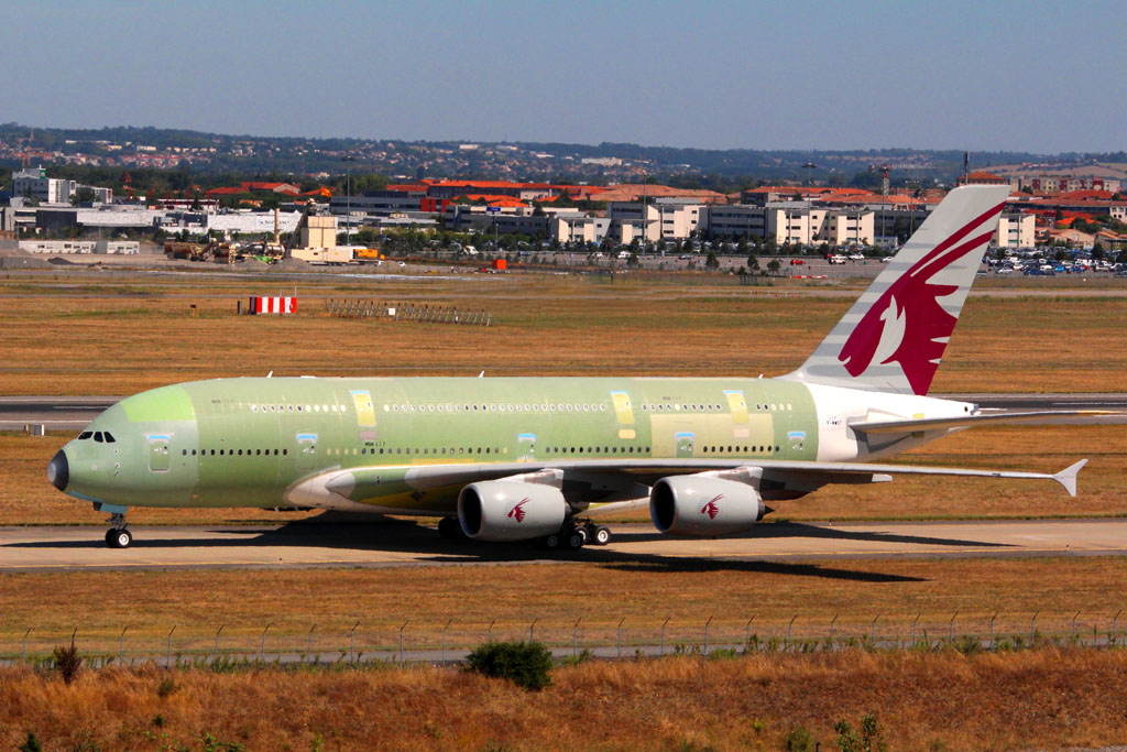 Airbus A380 de Qatar Airways