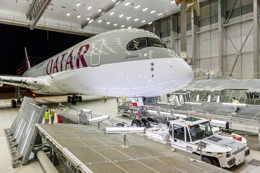 Airbus A350 de Qatar Airways