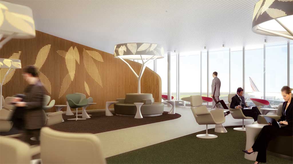 Nueva Sala VIP de Air France en la S4