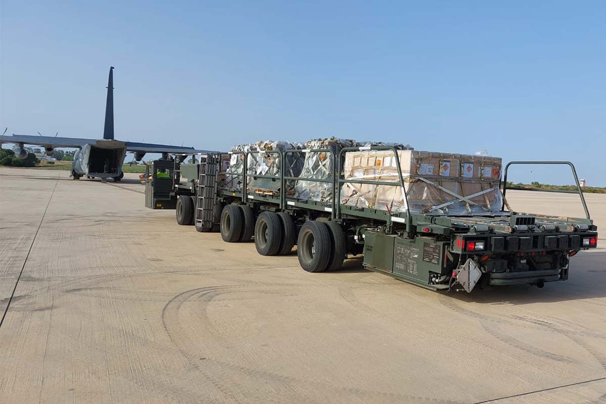 Ministerio de Defensa, Ucrania, Ejército de Tierra, C-130J, envios a Ucrania, ayuda a Ucrania, base de Rota
