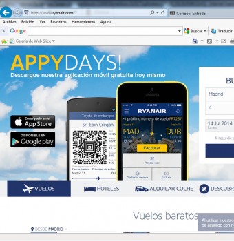 APP de Ryanair