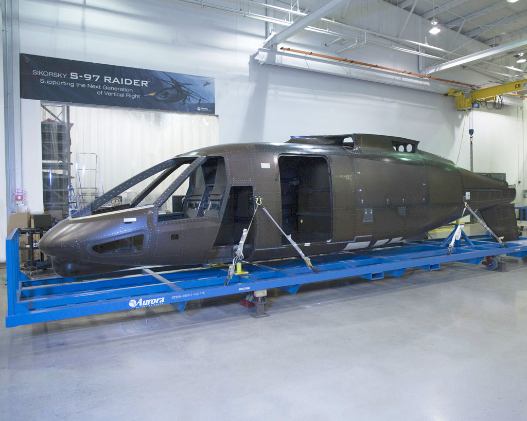 Fuselaje de S-97 Raider