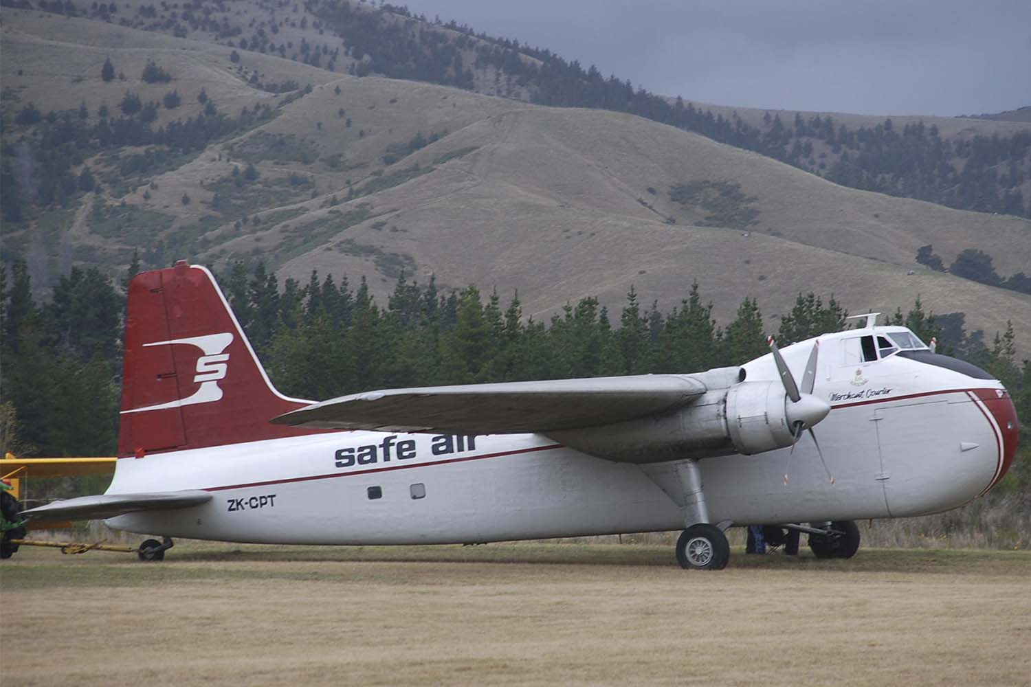 Bristol 170 prservado en Nueva Zelanda y que perteneció a Iberia.