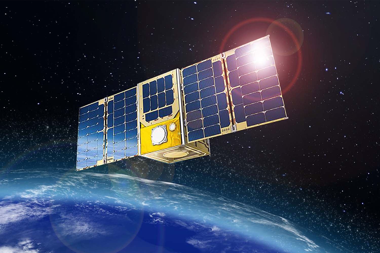 Así son los nanosatélites de Sateliot para comunicaciones 5G.