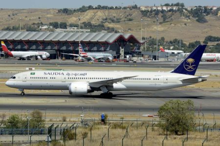 Boeing 787 de Saudia 