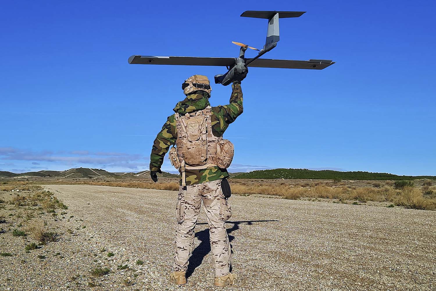 Lanzamiento de u Seeker durante las maniobras FTX-Brimar 21.