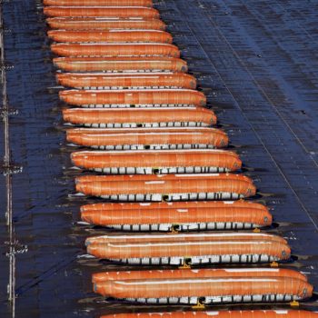 Fuselajes de Boeing 737 MAX  almacenados por Spirit AeroSystem en Wichita