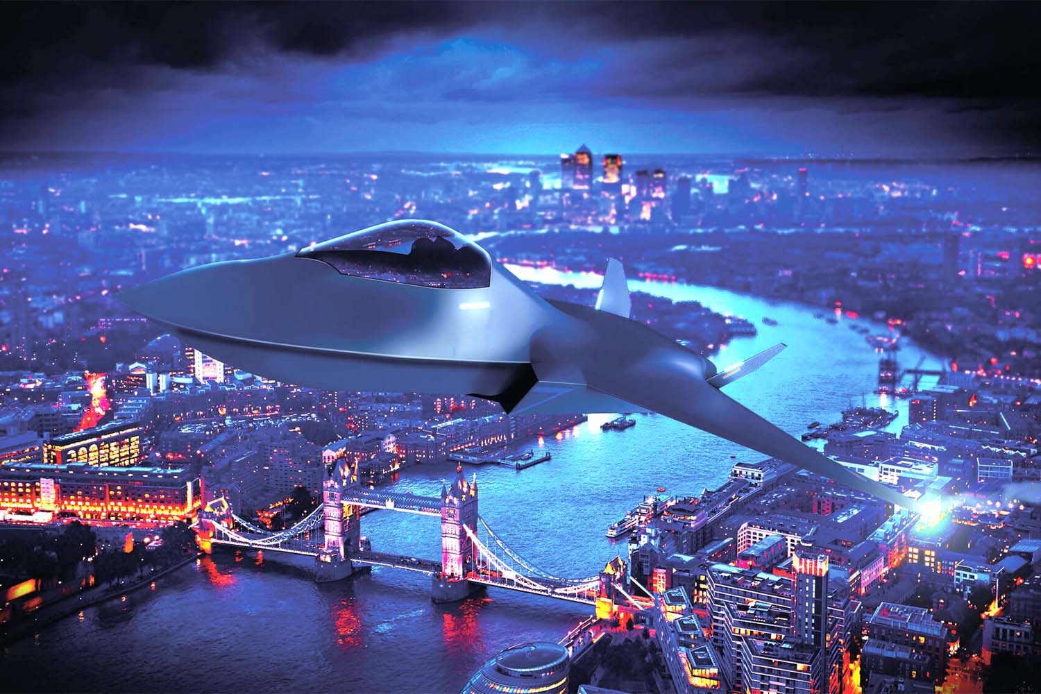 El Tempest es uno de los sies porgramas de sistemas de combafe aéreo en desarrollo en el mundo.