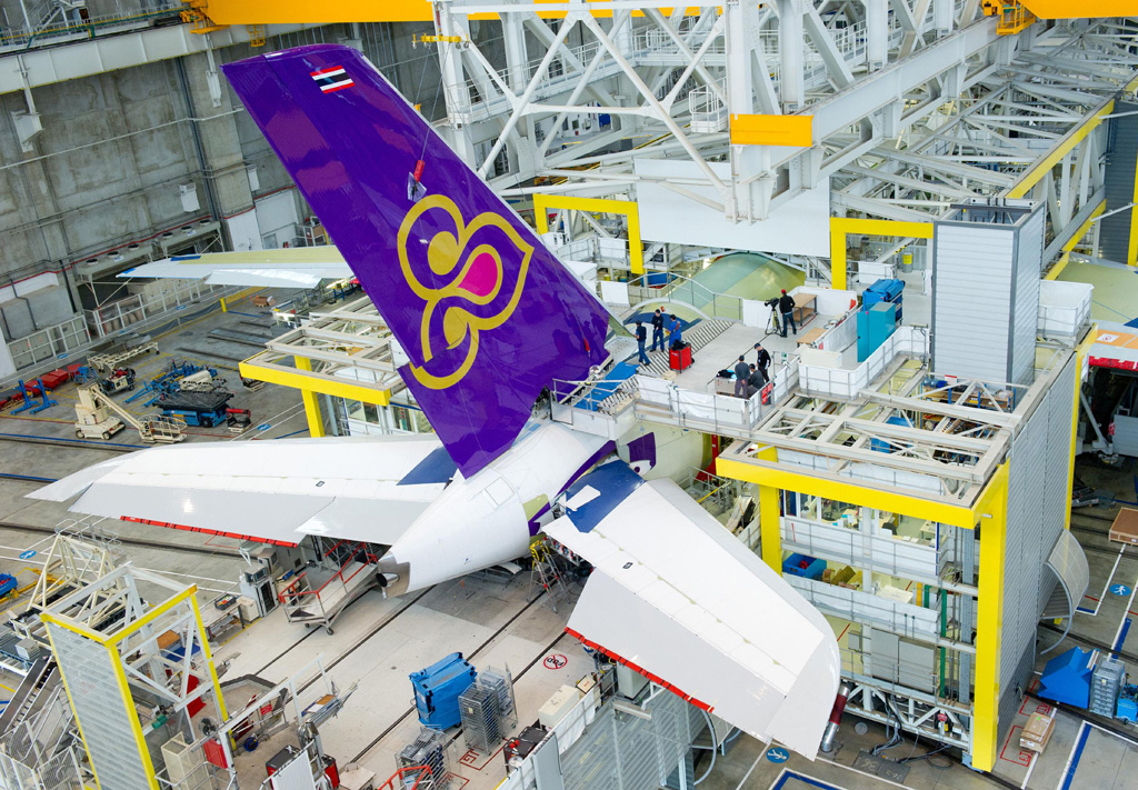 Airbus A380 de Thai Airways