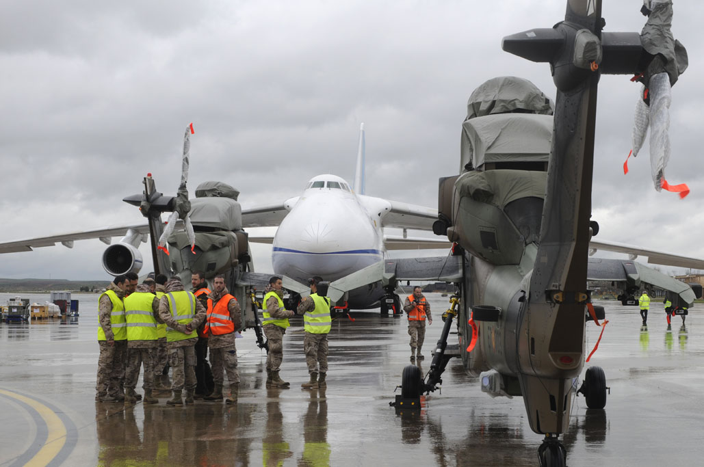 Tigre de FMET y Antonov An-124