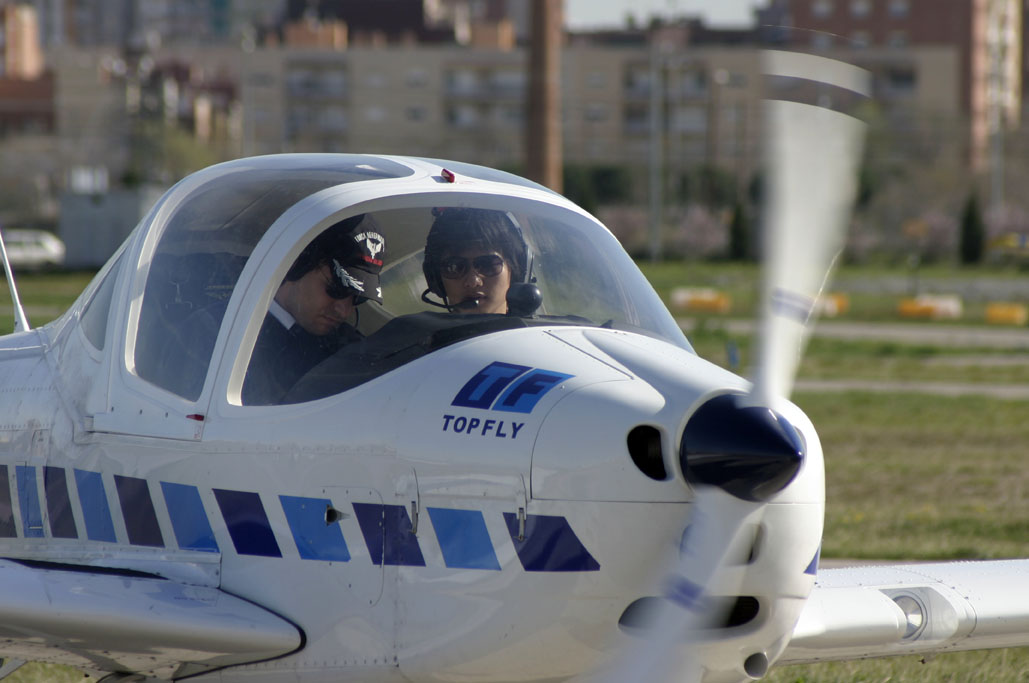 Avión de la escuela Top Fly