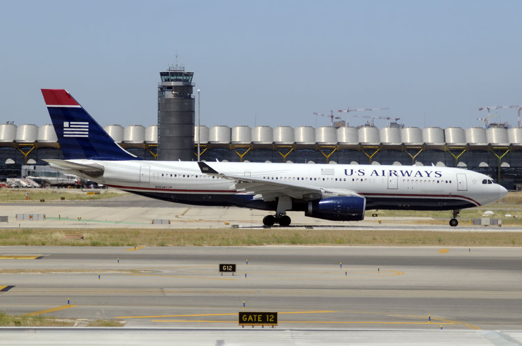 US Airways y American compiten en pocas rutas sin escalas.