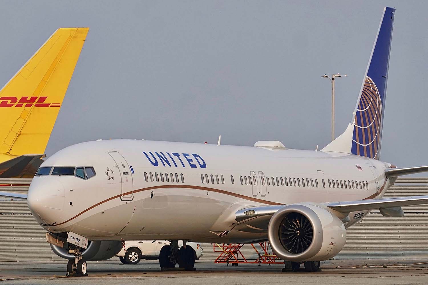 Boeing 737 MAX 9 de United Airlies.