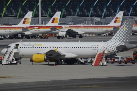 EC-IZD el avión que hizo el primer vuelo comercial de Vueling
