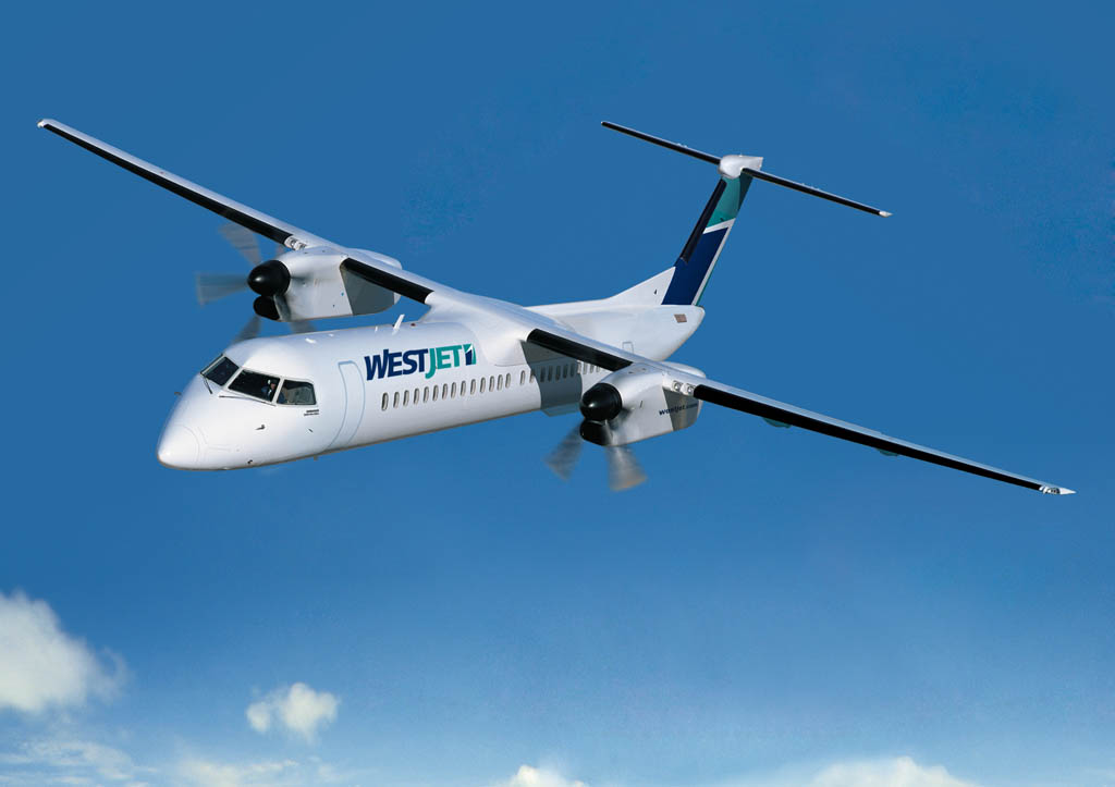 Q400 de Westjet.