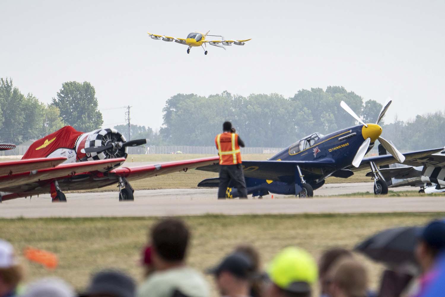 El prototipo de Wisk en Oshkosh.
