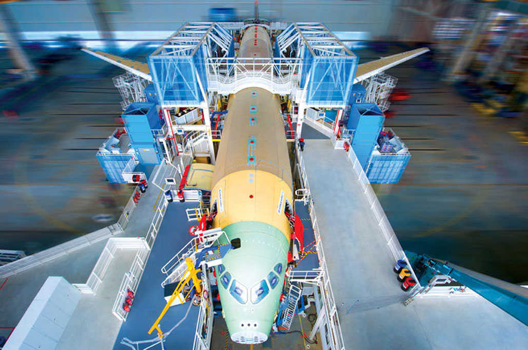 FAL del Airbus A350 XWB