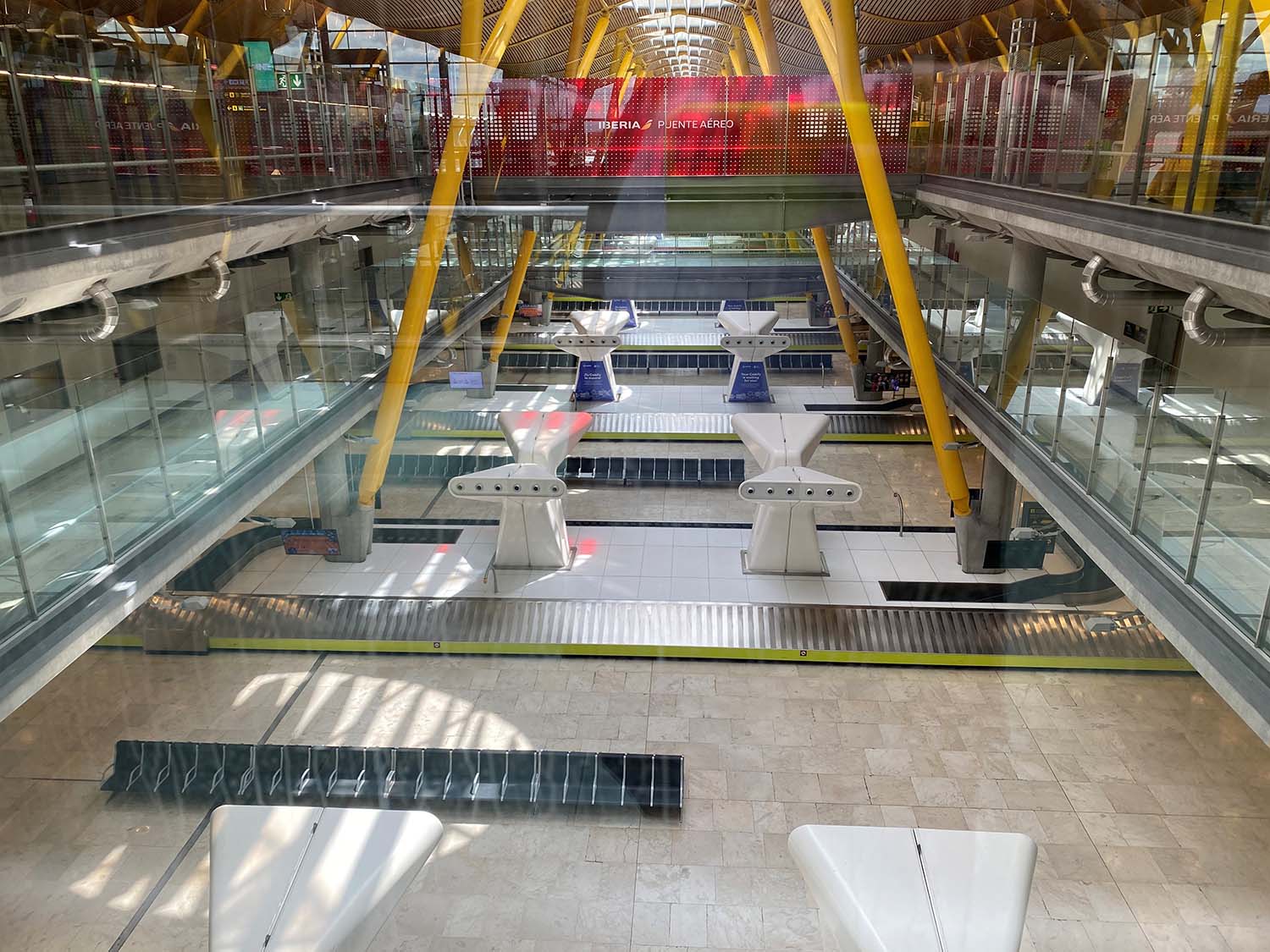 Las cifras de Aena en mayo han sido muy malas, pero mejores que las de abril.