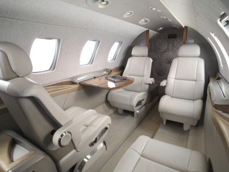 Cabina del Citation M2