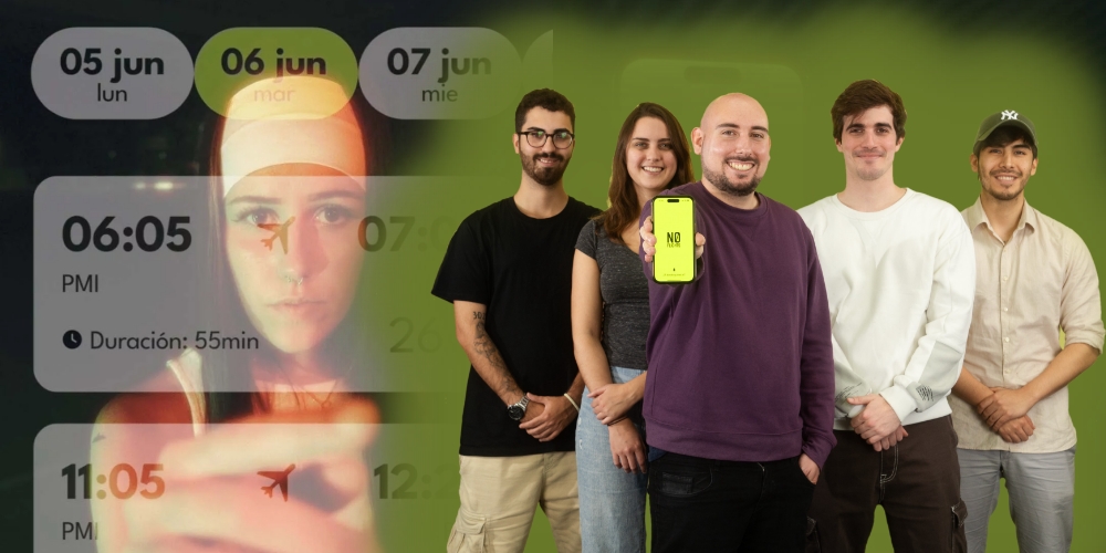 No.Flights, nueva plataforma de reserva de billetes de avión de última hora.