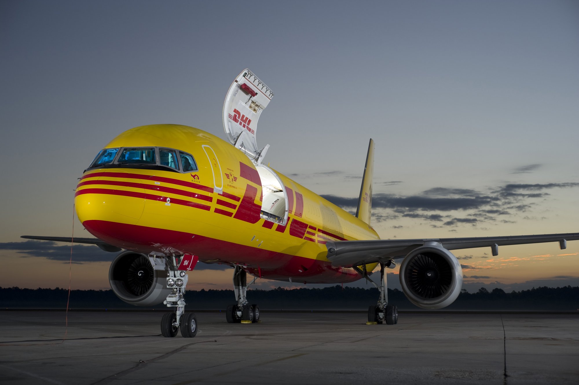 Sólo en Europa DHL tienen más de 40 Boeing 757 de carga.