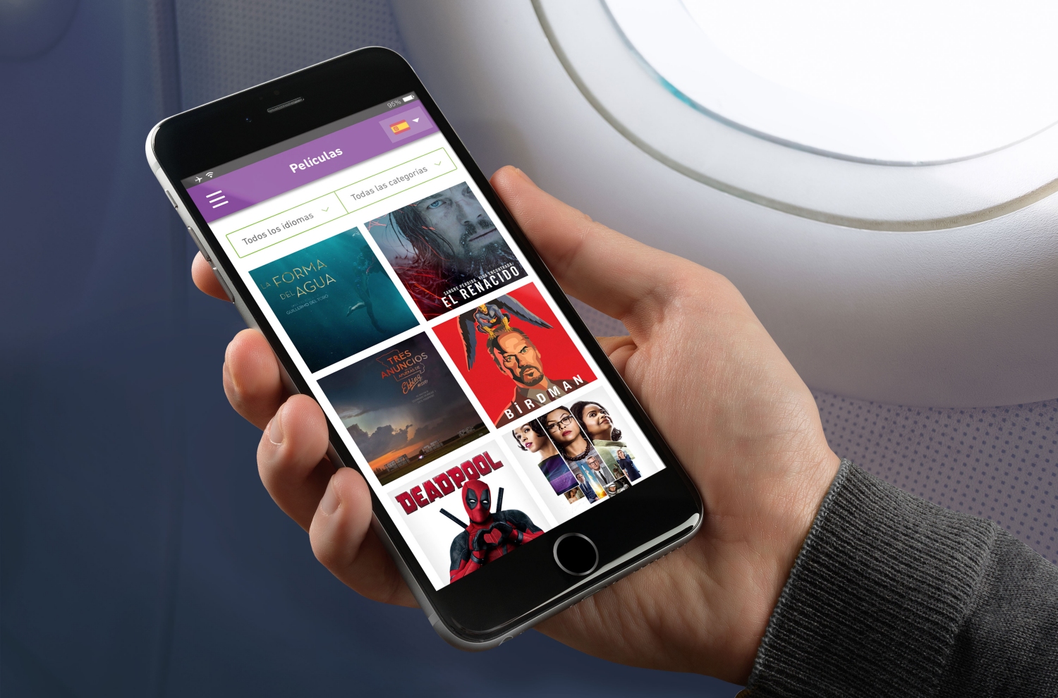 Wamos Air es la cuarta aerolínea española en incorporar las soluciones de Immfly para entretenimiento a bordo.