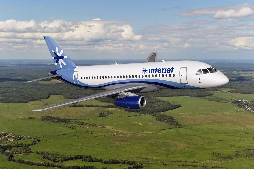 Interjet de México ha adquirido 15 Sukhoi SuperJet 100