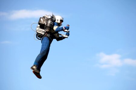 Uno de los primeros Jetpacks.