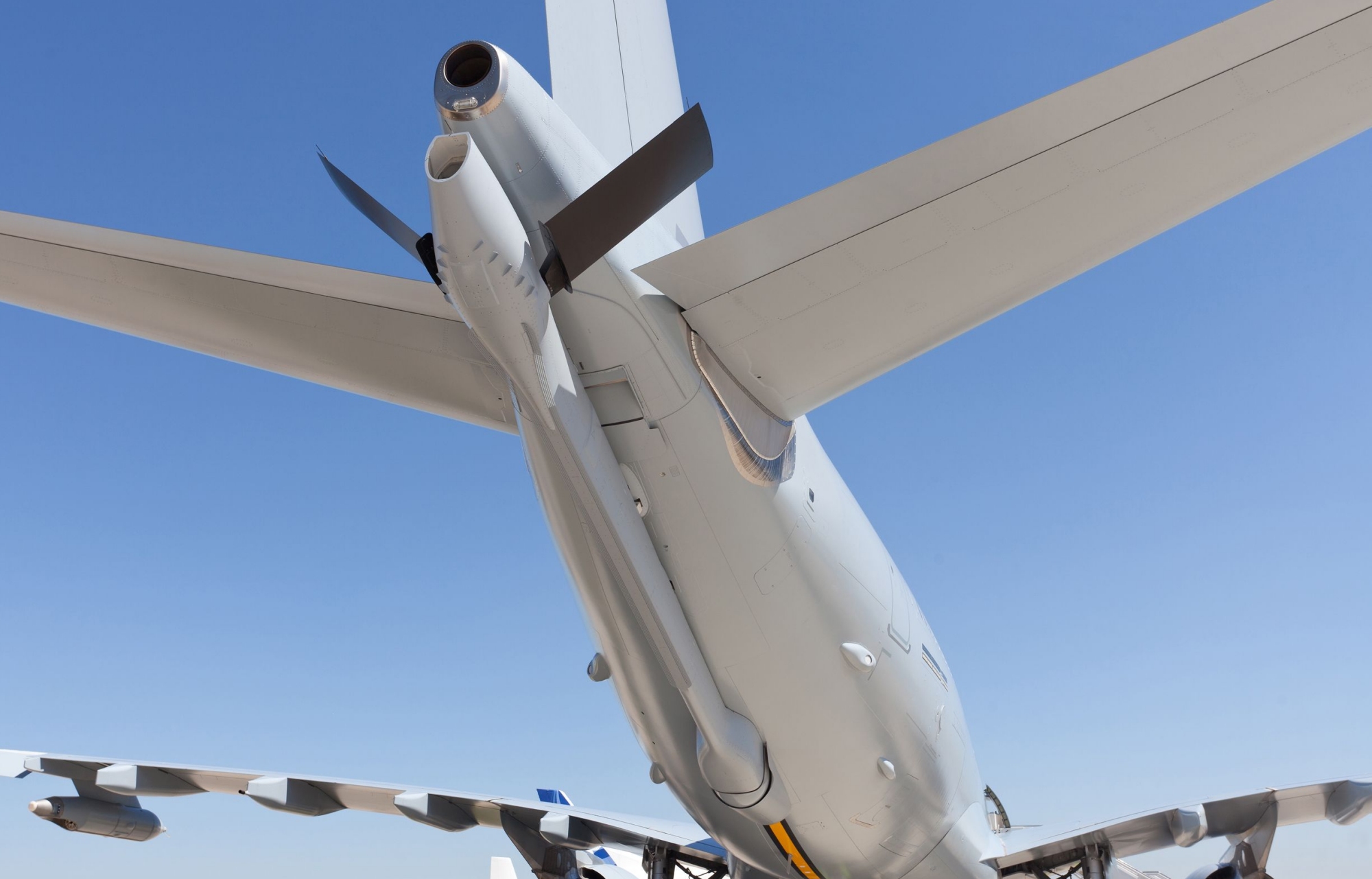 Pértiga de reabastecimiento en vuelo del Airbus A330MRTT.