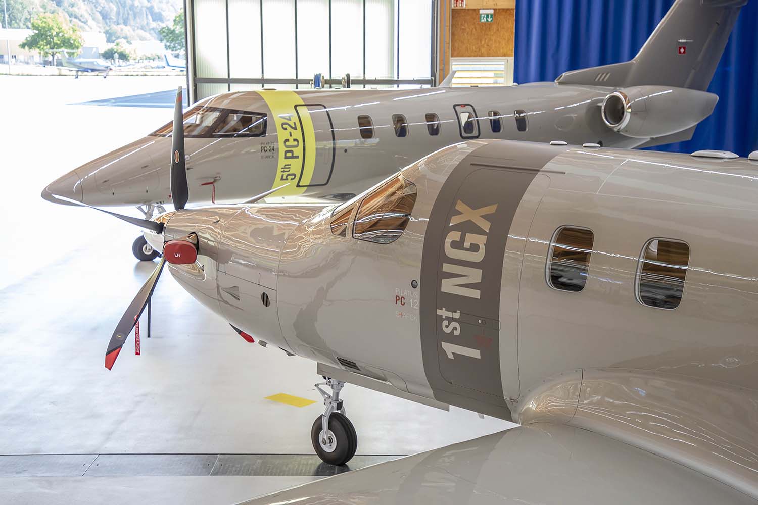 Entrega a Jetfly de sus dos nuevos aviones Pilatus.