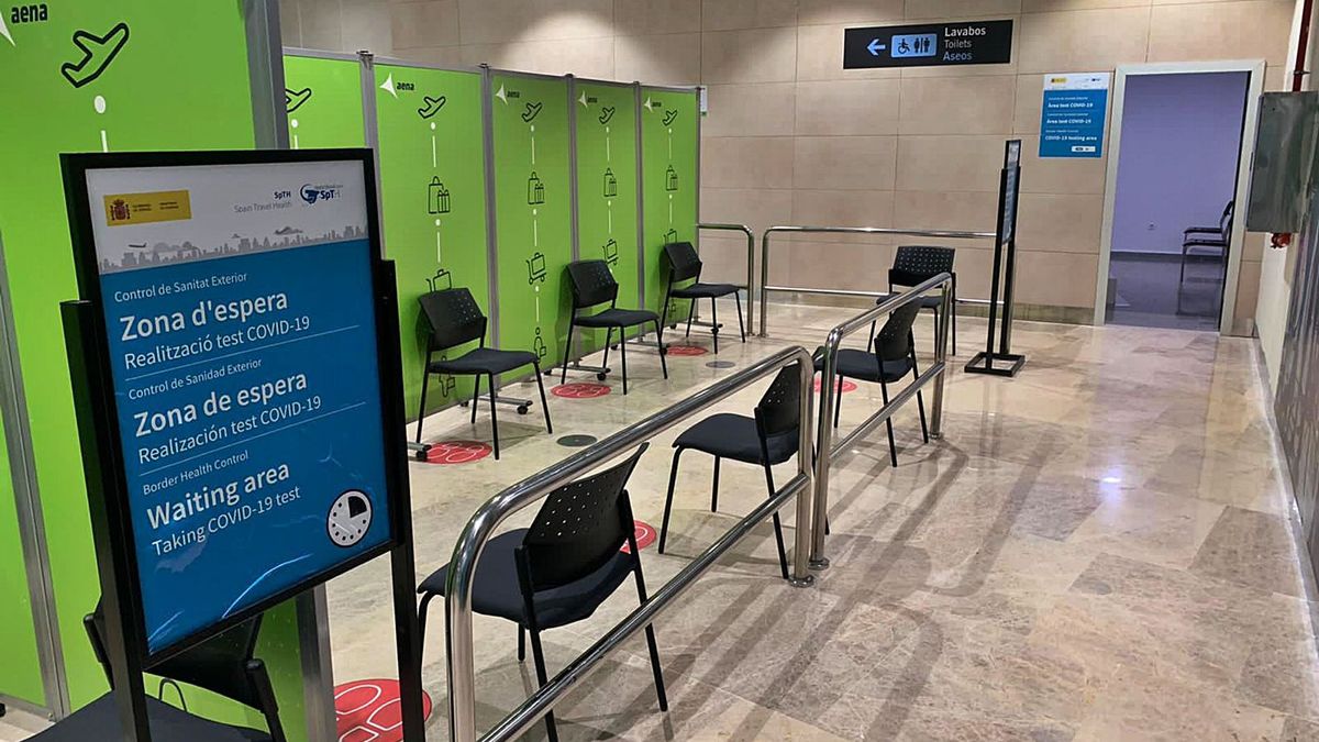 Aena organiza la realzación de pruebas COVID en 15 de sus aeropuertos para pasajeros que salgan de España.