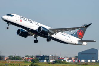 Los Airbus A220 de Air canada serán los primeros en contar con la cabina AisSpàce.